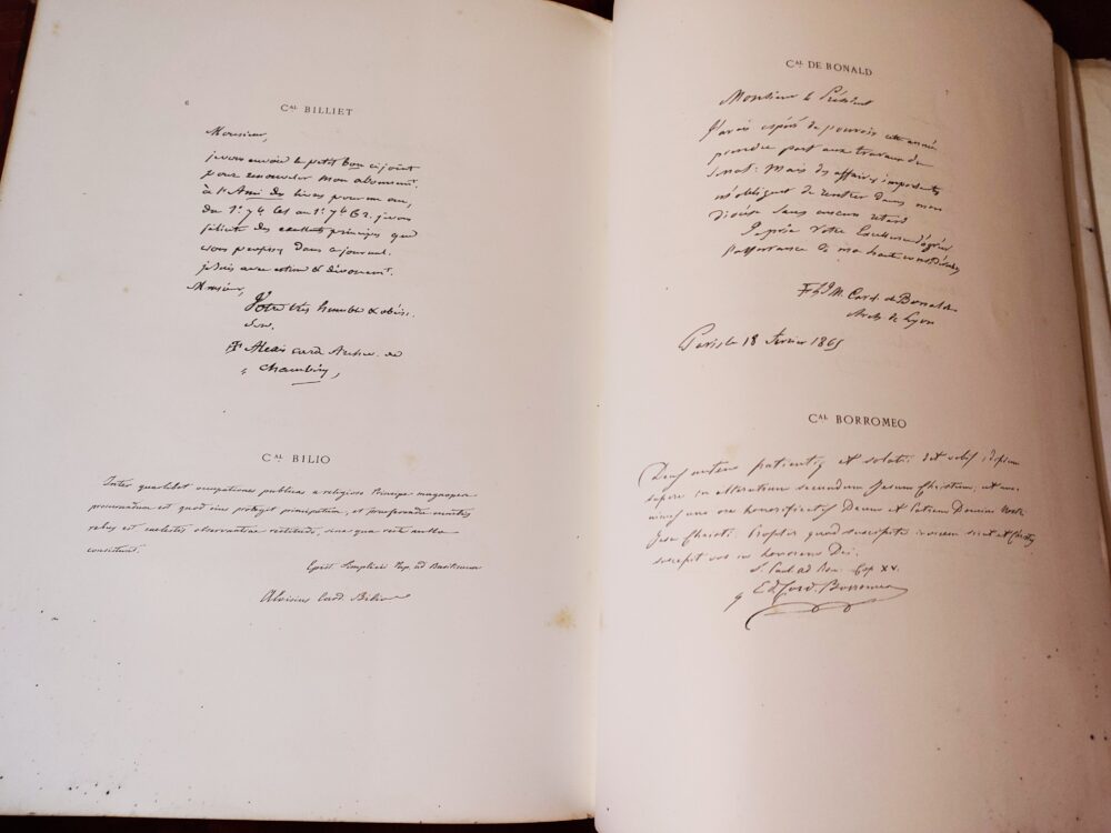 Victor Frond (red.), "Actes et histoire du Concile Oecuménique de Rome" [1869-1871] + liczne gratisy! - obrazek 11