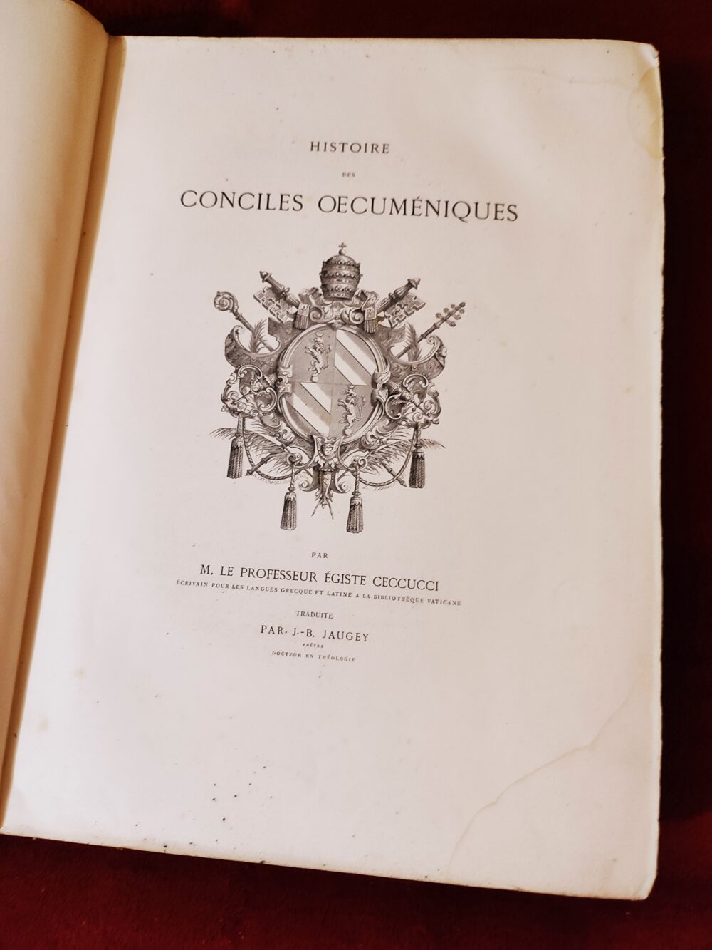 Victor Frond (red.), "Actes et histoire du Concile Oecuménique de Rome" [1869-1871] + liczne gratisy! - obrazek 26