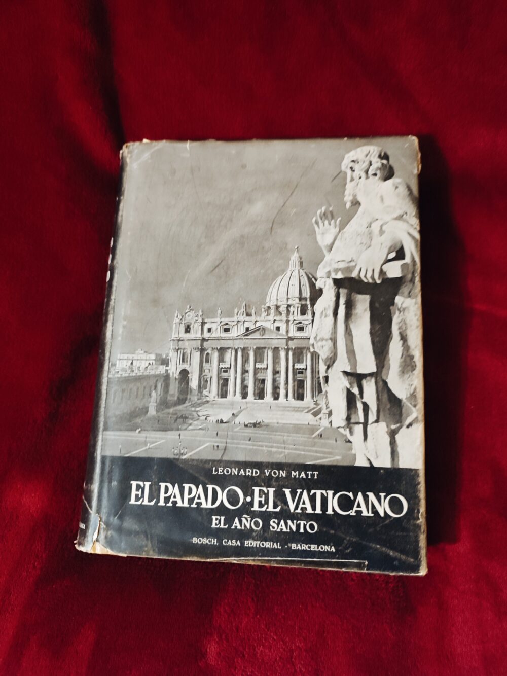 Leonard von Matt, "El papado. El Vaticano. El Año Santo" ("Papiestwo. Watykan. Rok Święty") [1951]