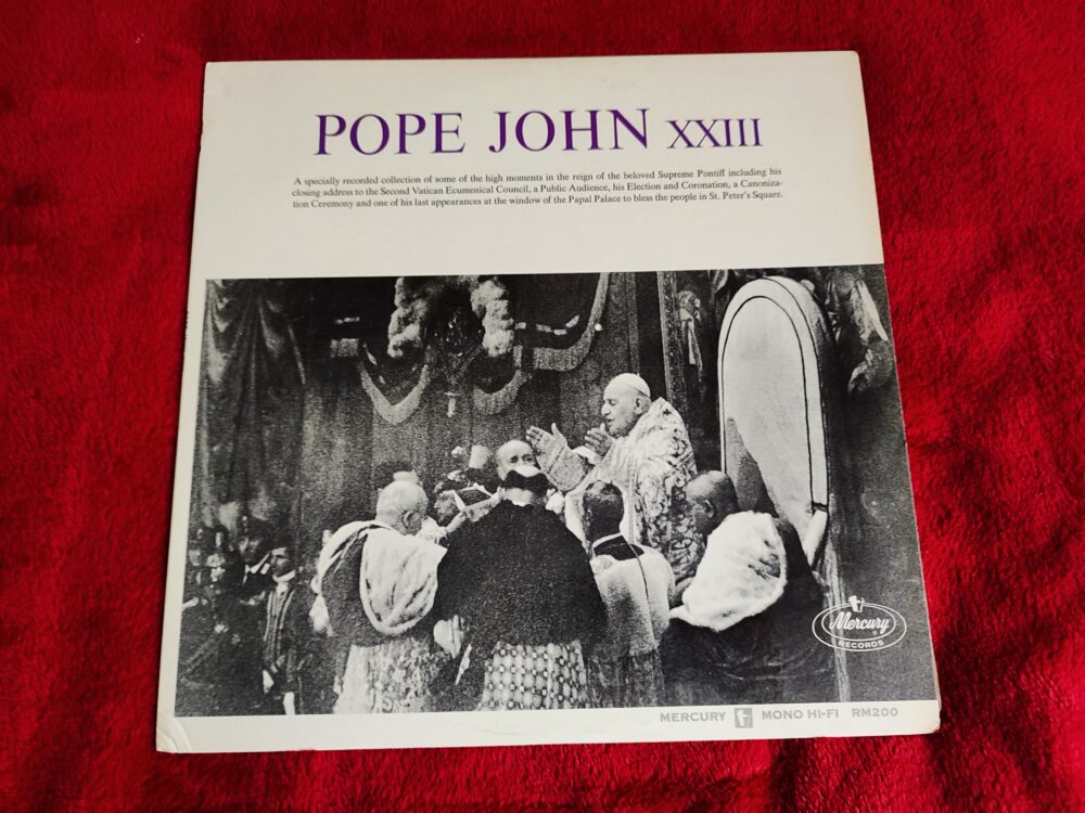 Płyta winylowa "Pope John XXIII" [1963]