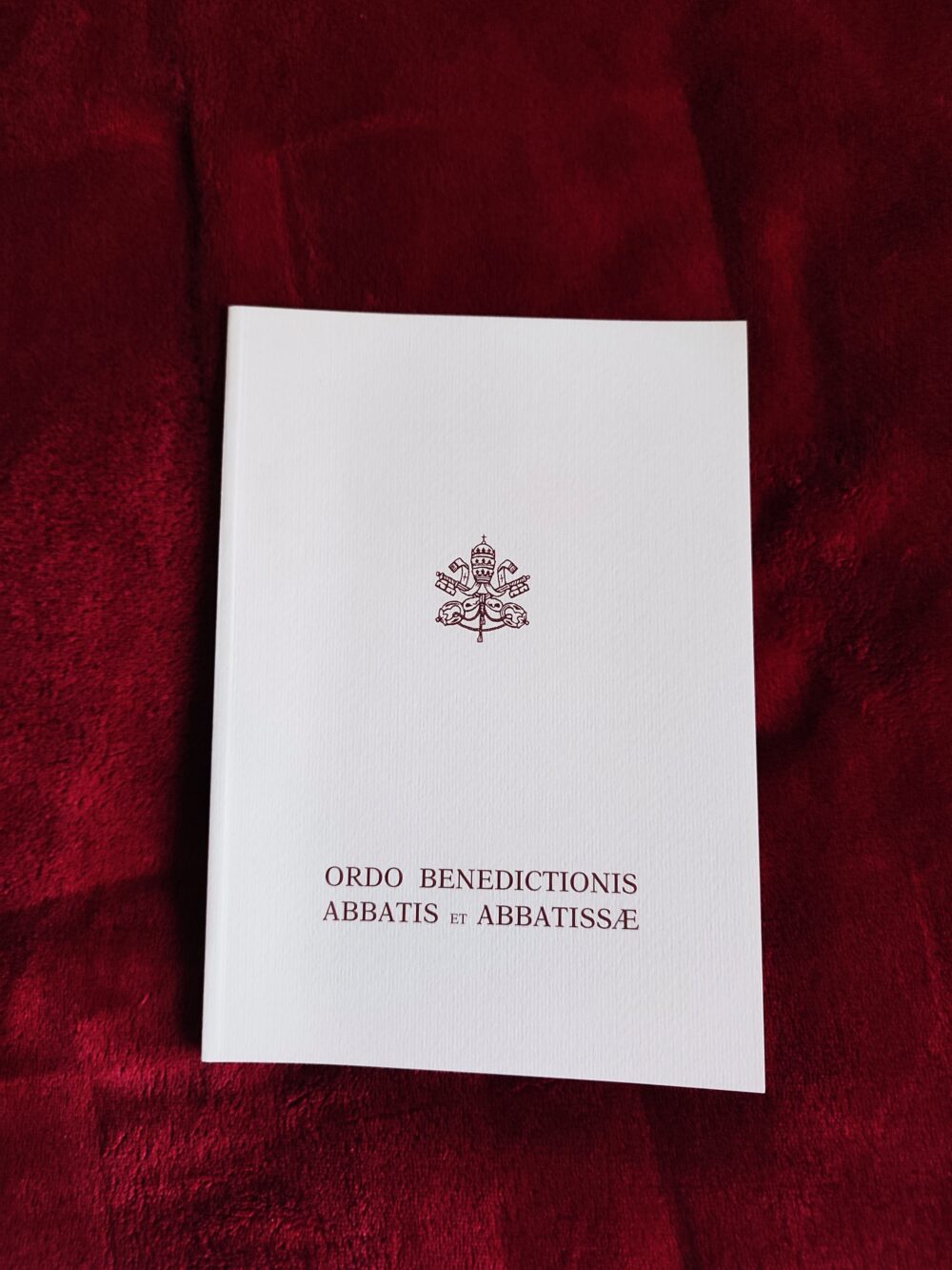 Ordo Benedictionis Abbatis et Abbatissae [2010]