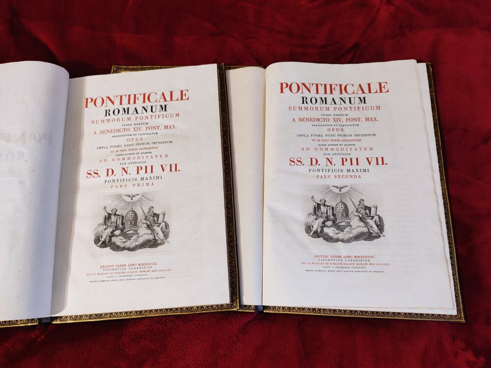 Pontificale Romanum [1818]