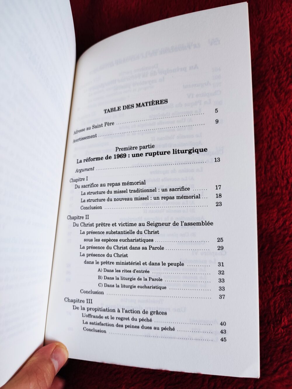 FSSPX, "Le problème de la réforme liturgique" ("Problem reformy liturgicznej") [2001] - obrazek 2