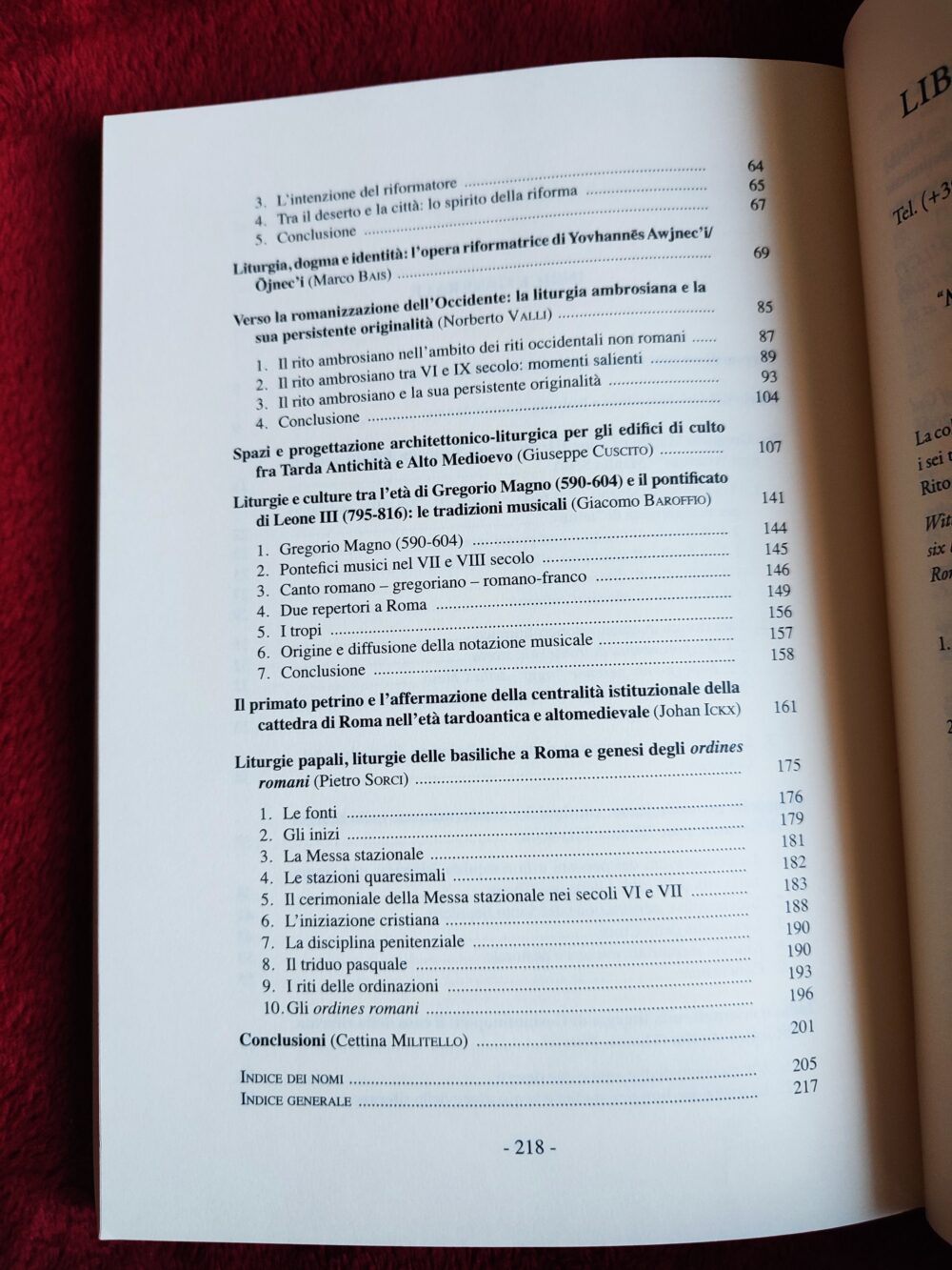 Renata Salvarani (red.), "Liturgie e culture tra l’ età di Gregorio Magno e il pontificato di Leone III Aspetti rituali, ecclesiologici e istituzionali" [2012] - obrazek 3