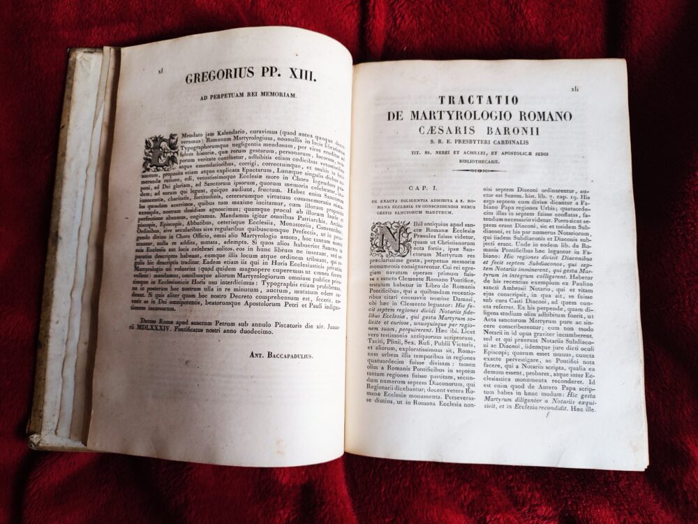 Martyrologium Romanum [1845] - obrazek 2