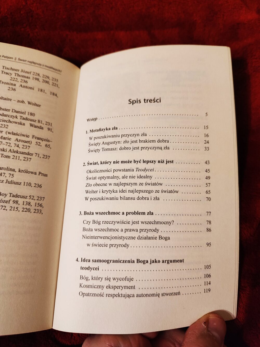 Tadeusz Pabjan, "Świat najlepszy z możliwych? O dobroci Boga i pochodzeniu zła" [2018] - obrazek 2