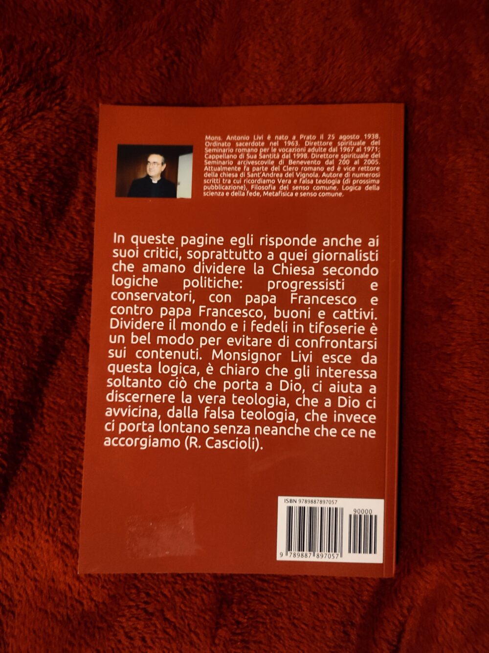Mons. Antonio Livi, Aurelio Porfiri, "Dogma, teologia e pastorale" [2018] - obrazek 2