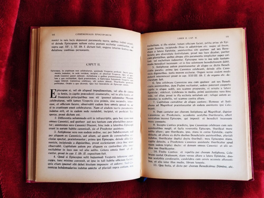 Caeremoniale Episcoporum [edycja typiczna Papieża Leona XIII] [1948] - obrazek 4