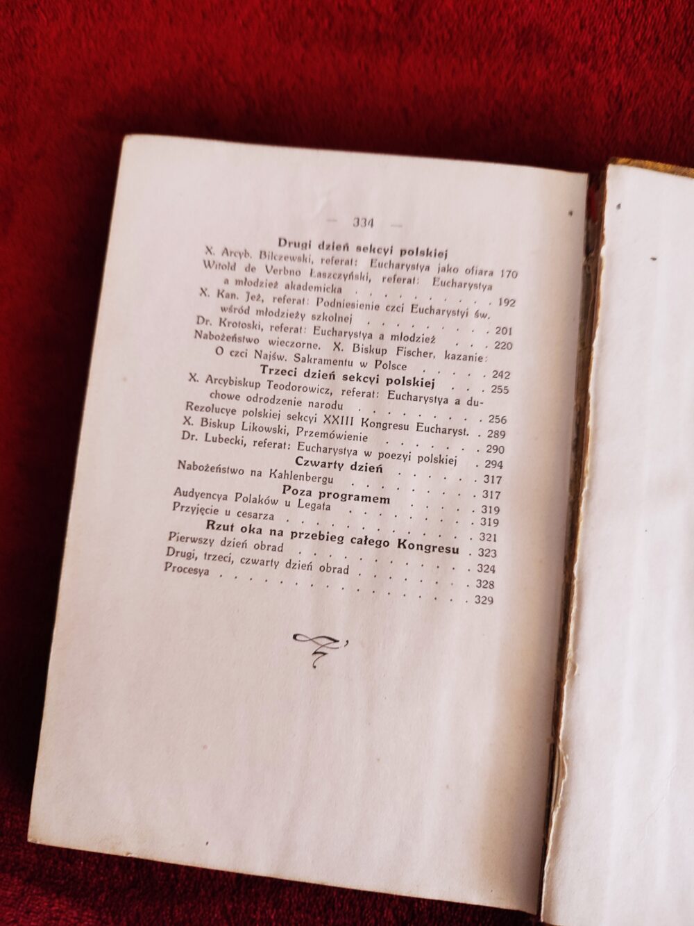 X. Józef Kłos, "Pamiętnik Eucharystyczny. Sprawozdanie z obrad sekcyi polskiej XXIII-go Międzynarodowego Kongresu Eucharystycznego w Wiedniu" [1913] - obrazek 3