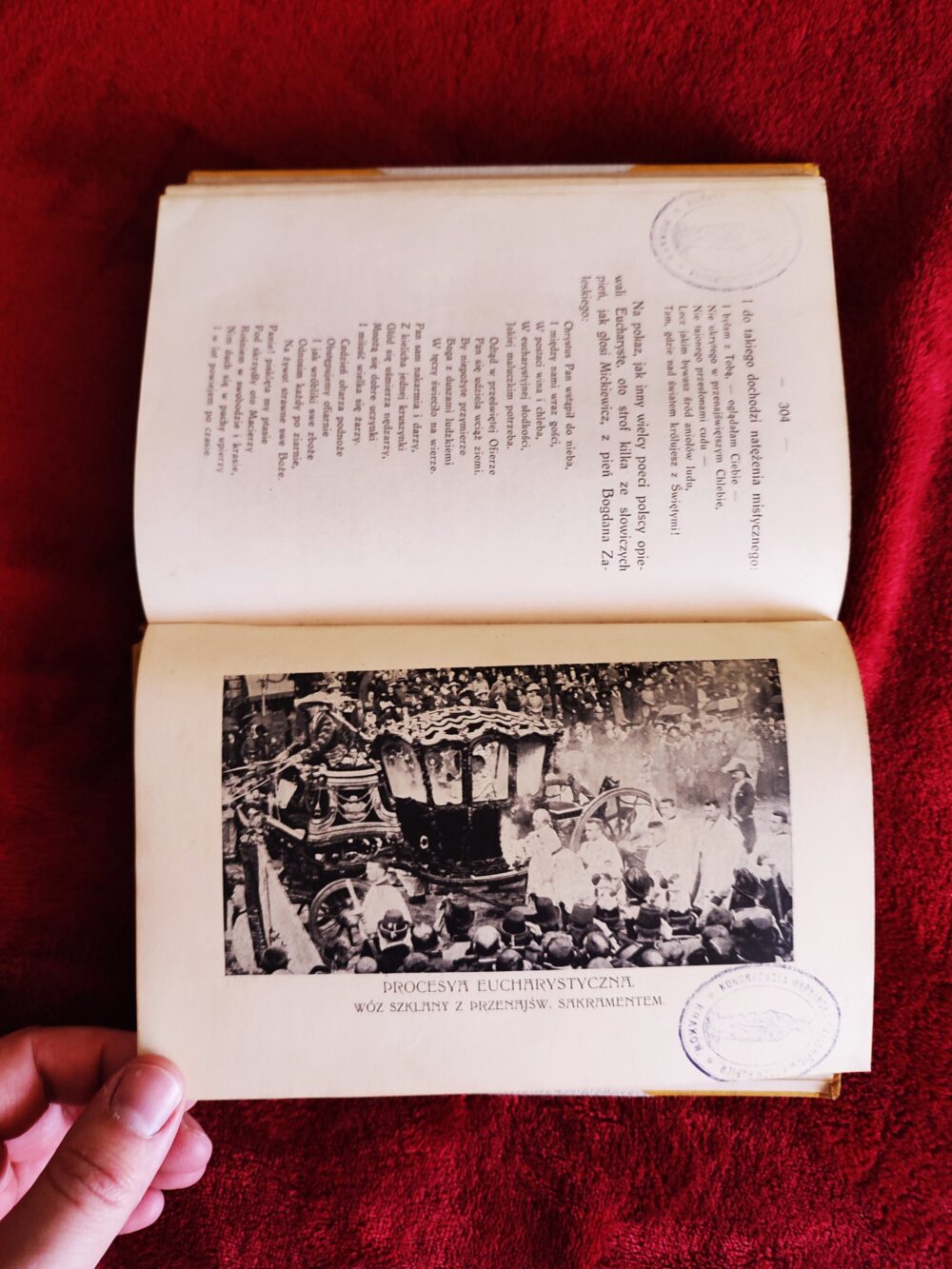 X. Józef Kłos, "Pamiętnik Eucharystyczny. Sprawozdanie z obrad sekcyi polskiej XXIII-go Międzynarodowego Kongresu Eucharystycznego w Wiedniu" [1913] - obrazek 5