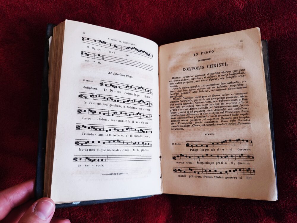 Processionale ritibus Romanae Ecclesiae accomodatum, responsoria, hymnos, antiphonas alique in processionibus cantari solita complectens [1851] - obrazek 4