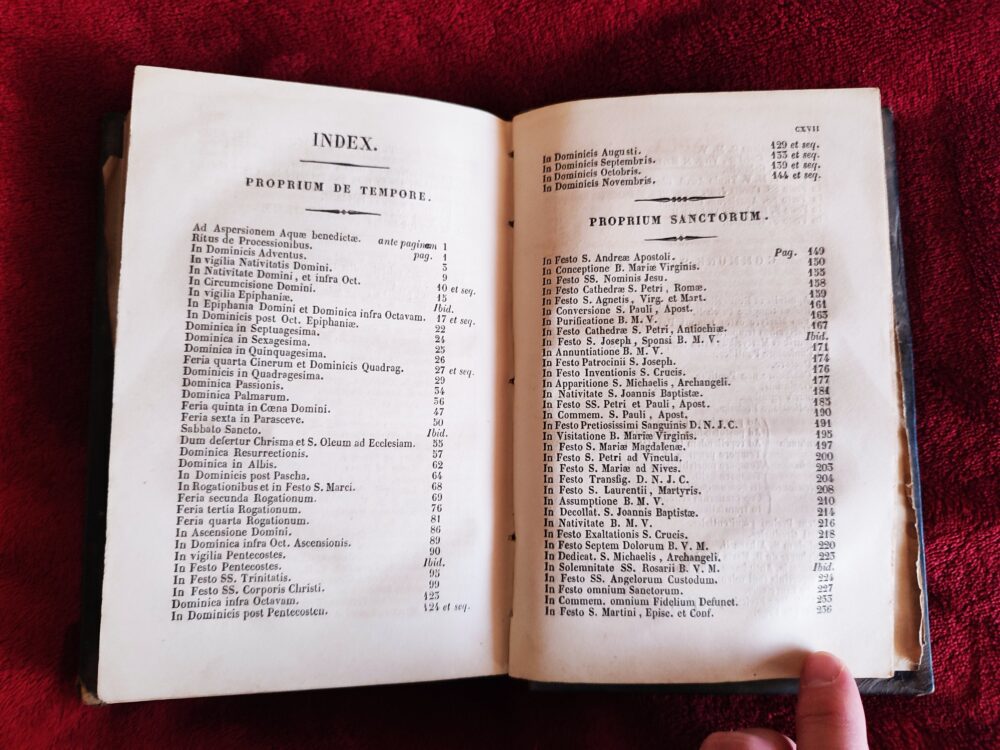 Processionale ritibus Romanae Ecclesiae accomodatum, responsoria, hymnos, antiphonas alique in processionibus cantari solita complectens [1851] - obrazek 6