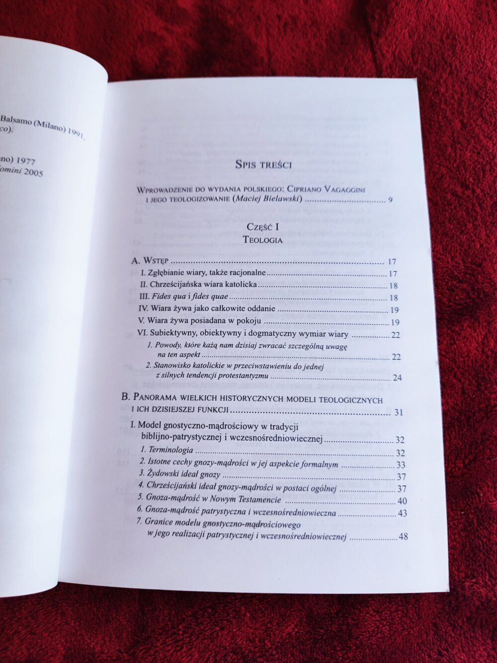 Cipriano Vagaggini, "Teologia. Pluralizm teologiczny" [2005] - obrazek 2