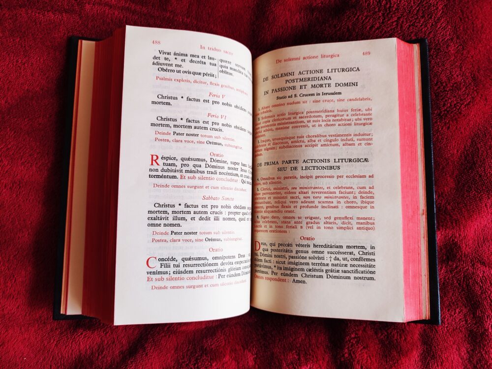 Officium Majoris Hebdomadae et Octavae Paschae cum cantu juxta ordinem Breviarii, Missalis et Pontificalis Romani [1958] - obrazek 2