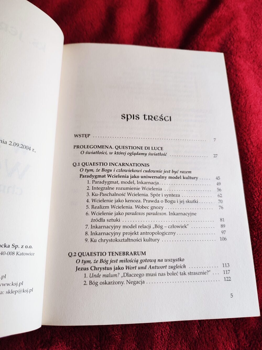 Ks. Jerzy Szymik, "W światłach Wcielenia. Chrystologia kultury" [2004] - obrazek 3