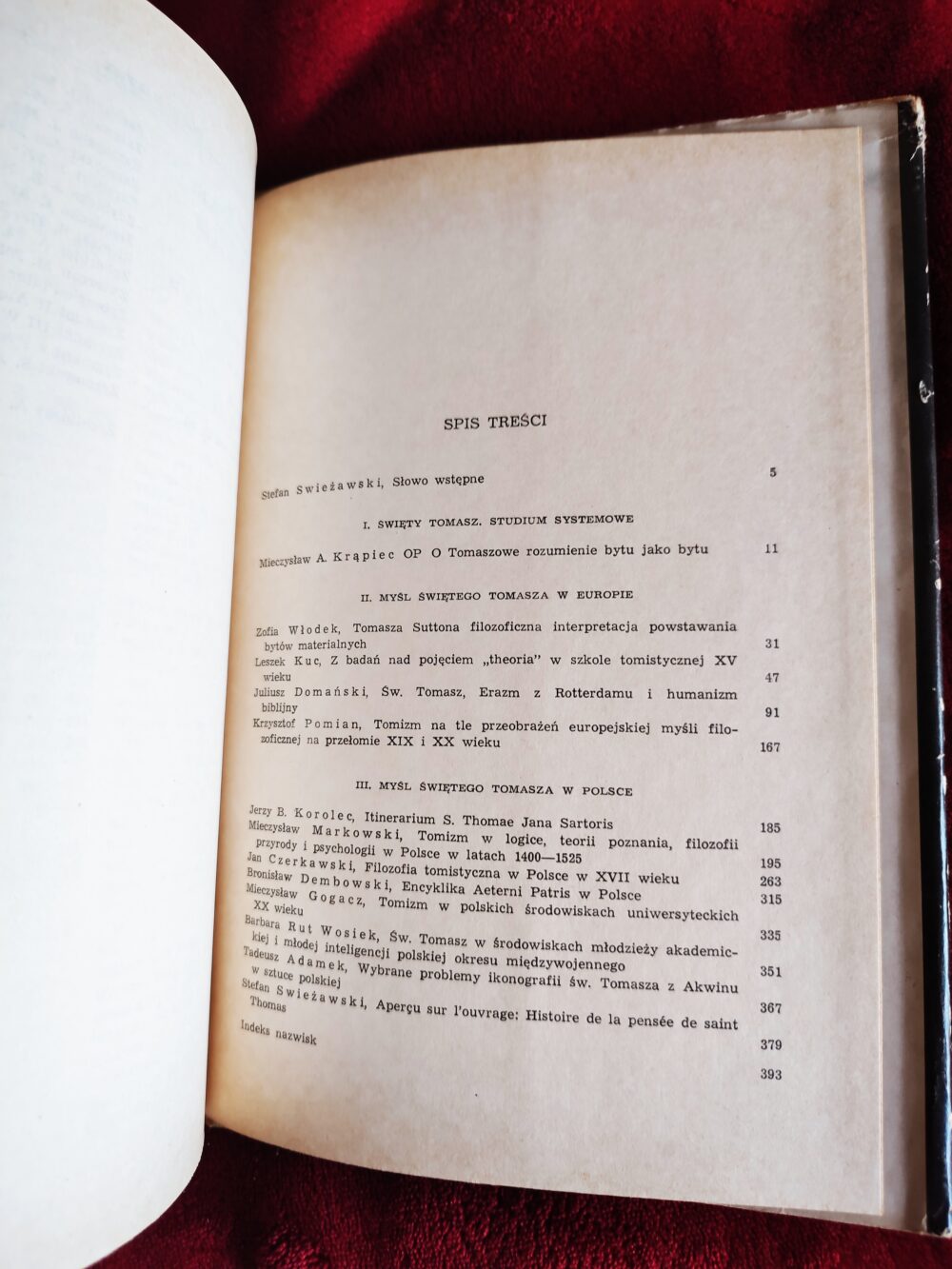 S. Swieżawski, J. Czerkawski, "Studia z dziejów myśli świętego Tomasza z Akwinu" [1978] - obrazek 2