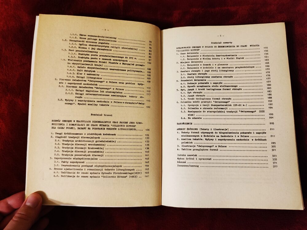 Ks. Marian Pisarzak, "Błogosławieństwo pokarmów i napojów wielkanocnych w Polsce. Studium historyczno-liturgiczne" [1979] - obrazek 3