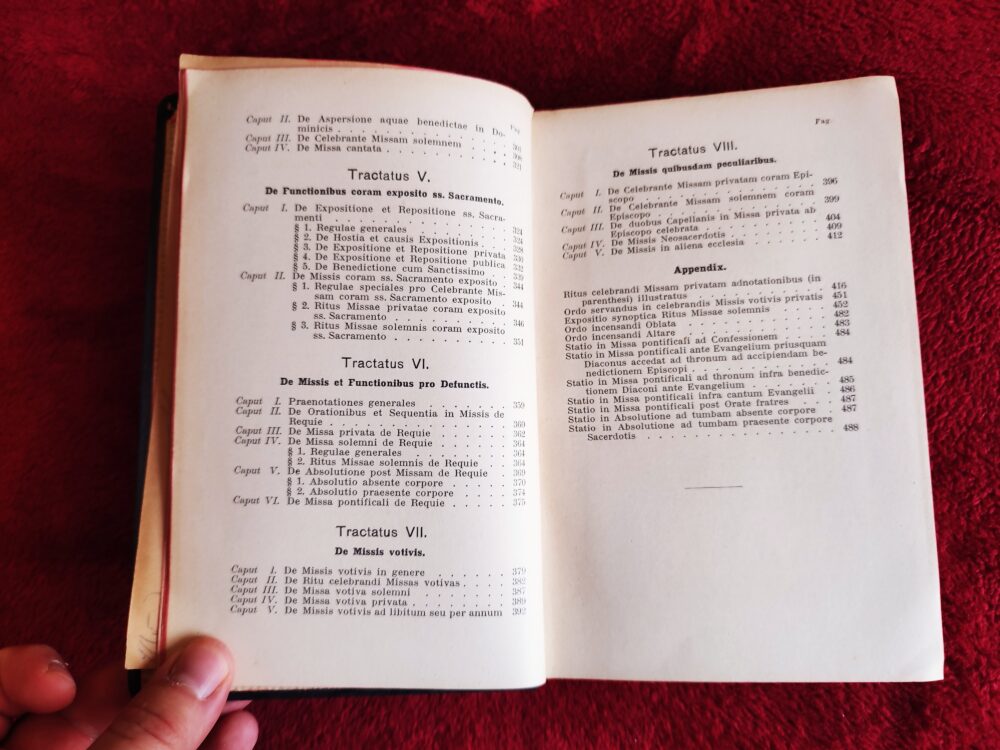 Josephus Erker, "Enchiridion Liturgicum" [1910] (2) - obrazek 5