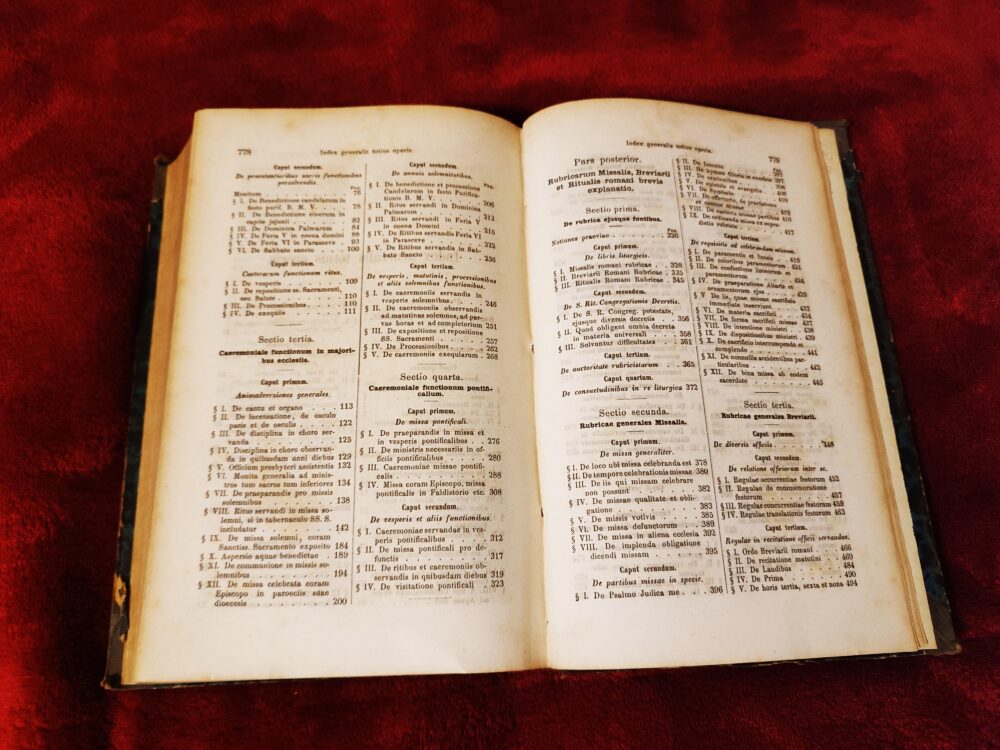 J. B. Falise, "Sacrorum Rituum rubricarumque Missalis Breviarii et Ritualis Romani compendiosa elucidatio" [1863] - obrazek 6