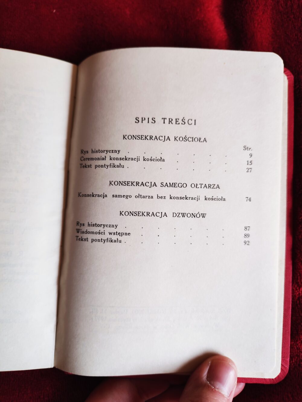 Ks. dr Edward Górski, "Konsekracja kościoła, ołtarza i dzwonów na podstawie nowego wydania Pontyfikału Rzymskiego. Tekst i komentarz. Studium liturgiczno-historyczne" [1966] - obrazek 2