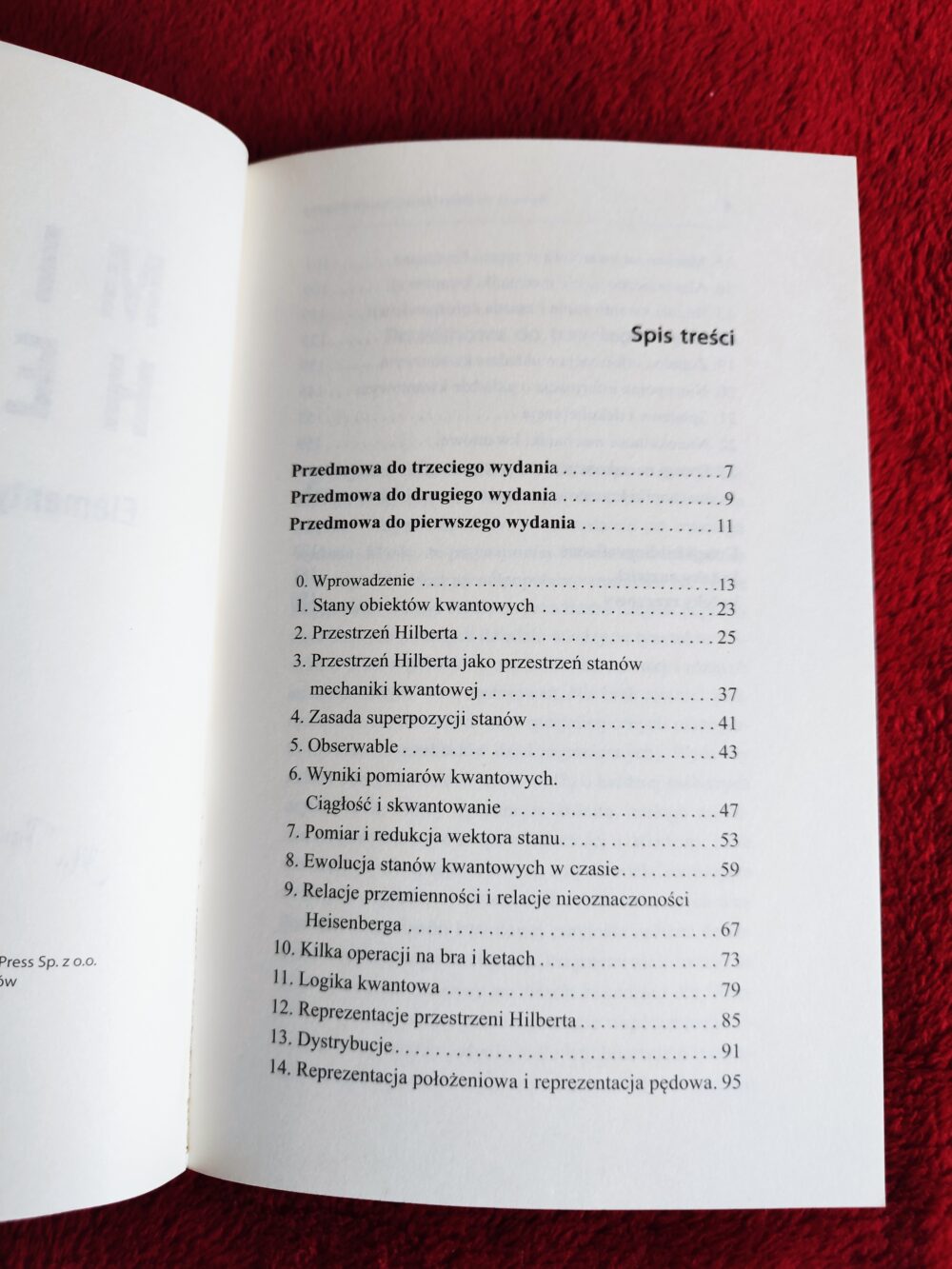 Michał Heller, "Elementy mechaniki kwantowej dla filozofów" [2014] - obrazek 2