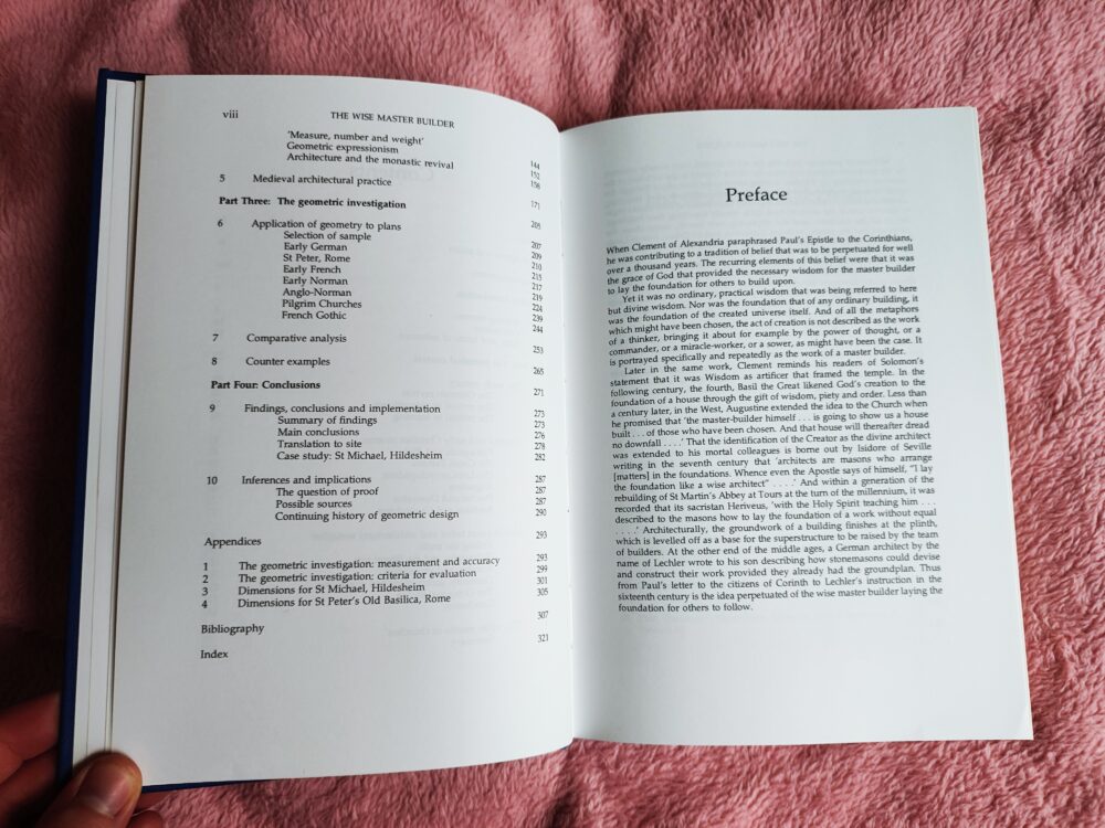 Nigel Hiscock, "The Wise Master Builder. Platonic Geometry in Plans of Medieval Abbeys and Cathedrals" [2000] - obrazek 4