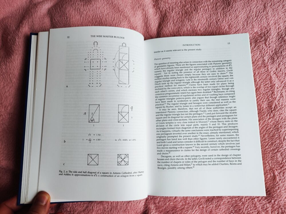 Nigel Hiscock, "The Wise Master Builder. Platonic Geometry in Plans of Medieval Abbeys and Cathedrals" [2000] - obrazek 5
