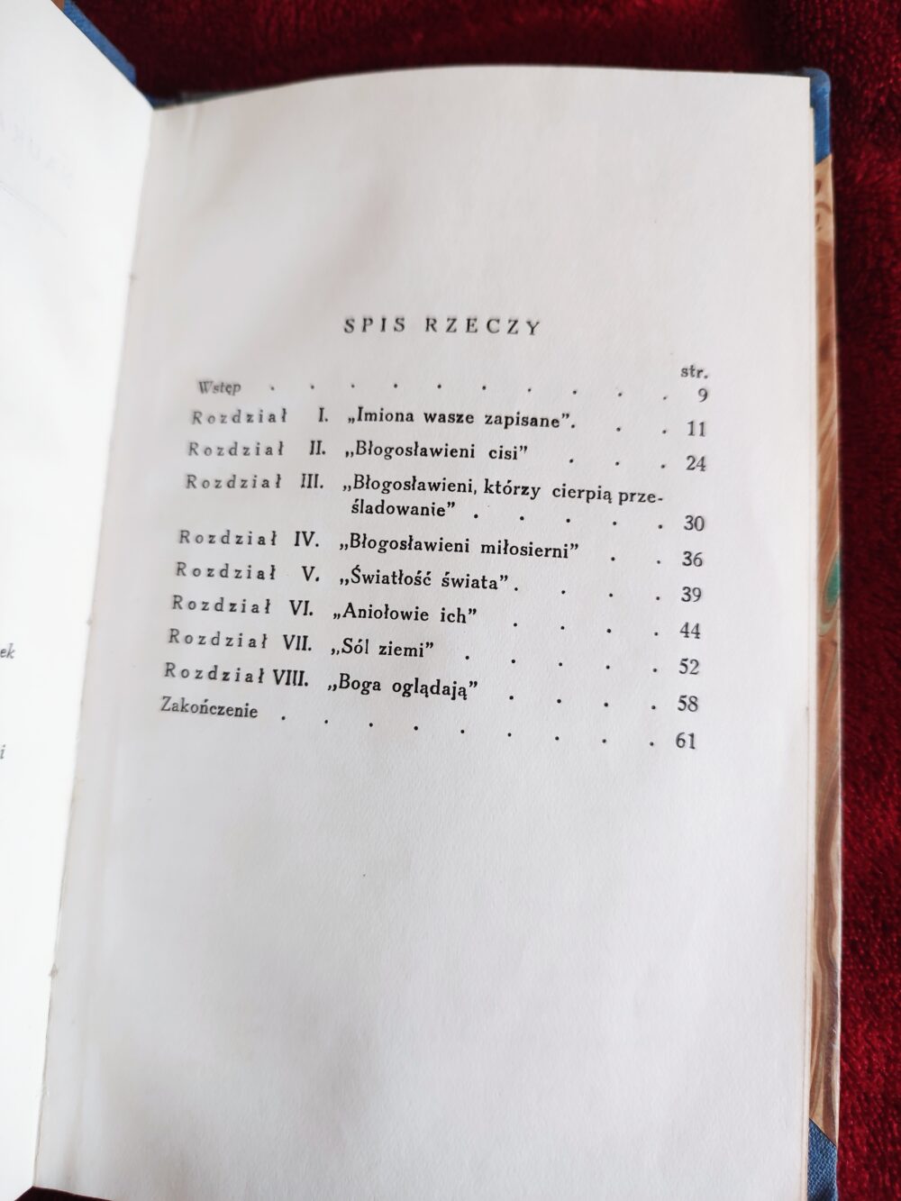 Ks. prof. Michał Niechaj, "Kanonizacje i beatyfikacje Piusa XI" [1939] - obrazek 3