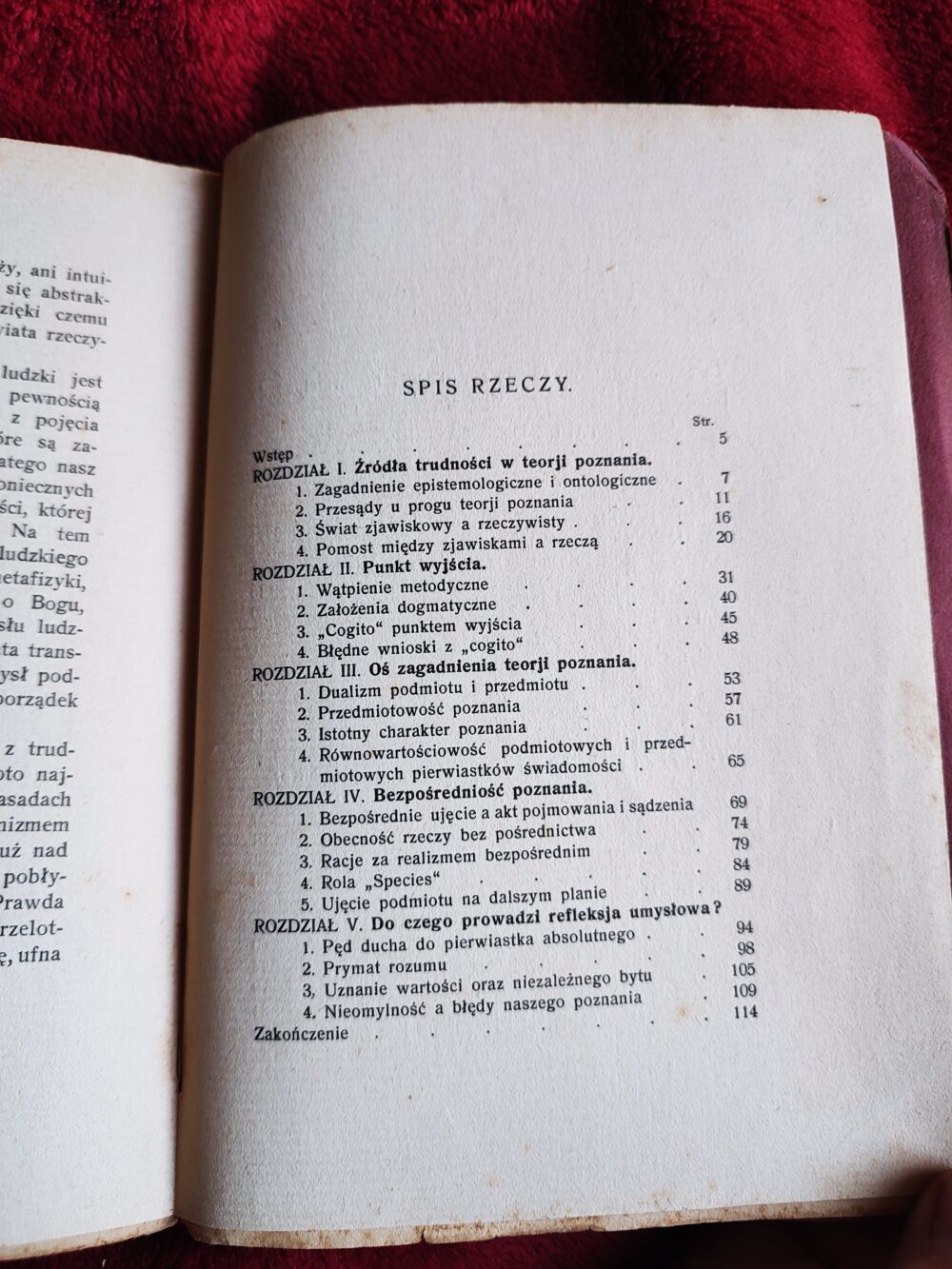 Ks. Dr. Jan Stepa, "Poznawalność świata rzeczywistego w oświetleniu św. Tomasza. Studjum z zakresu teorji poznania" [1930] - obrazek 2