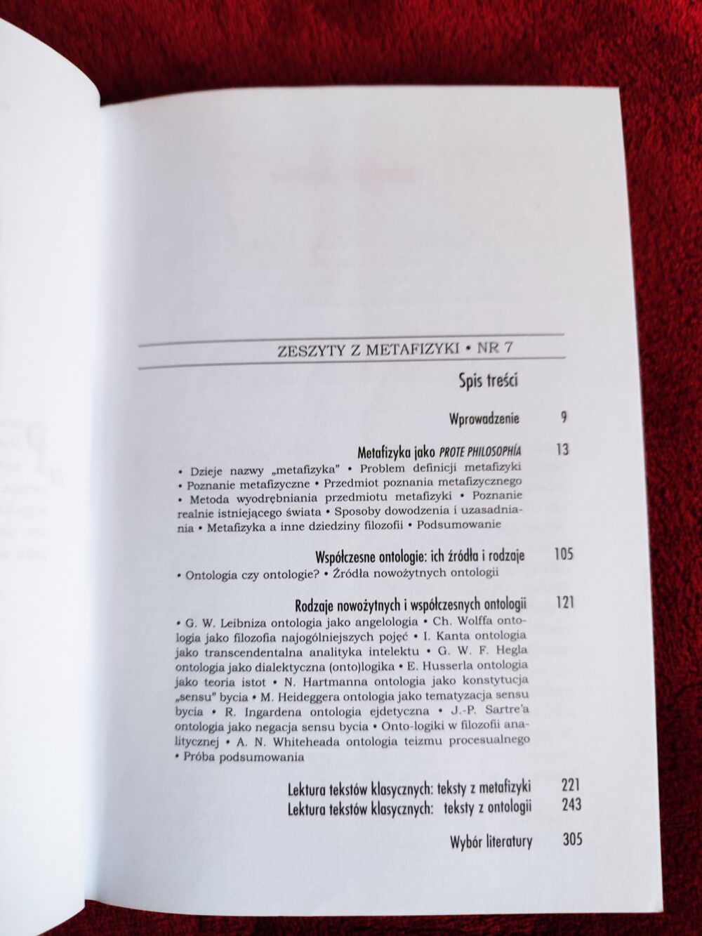 A. Motycka, "Nauka a metafizyka" [2009] + A. Maryniarczyk, "Metafizyka a ontologie" [2015] - obrazek 3