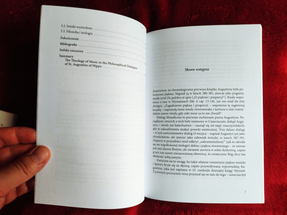 Antonina Karpowicz-Zbińkowska, "Teologia muzyki w dialogach filozoficznych św. Augustyna" [2013] - obrazek 3