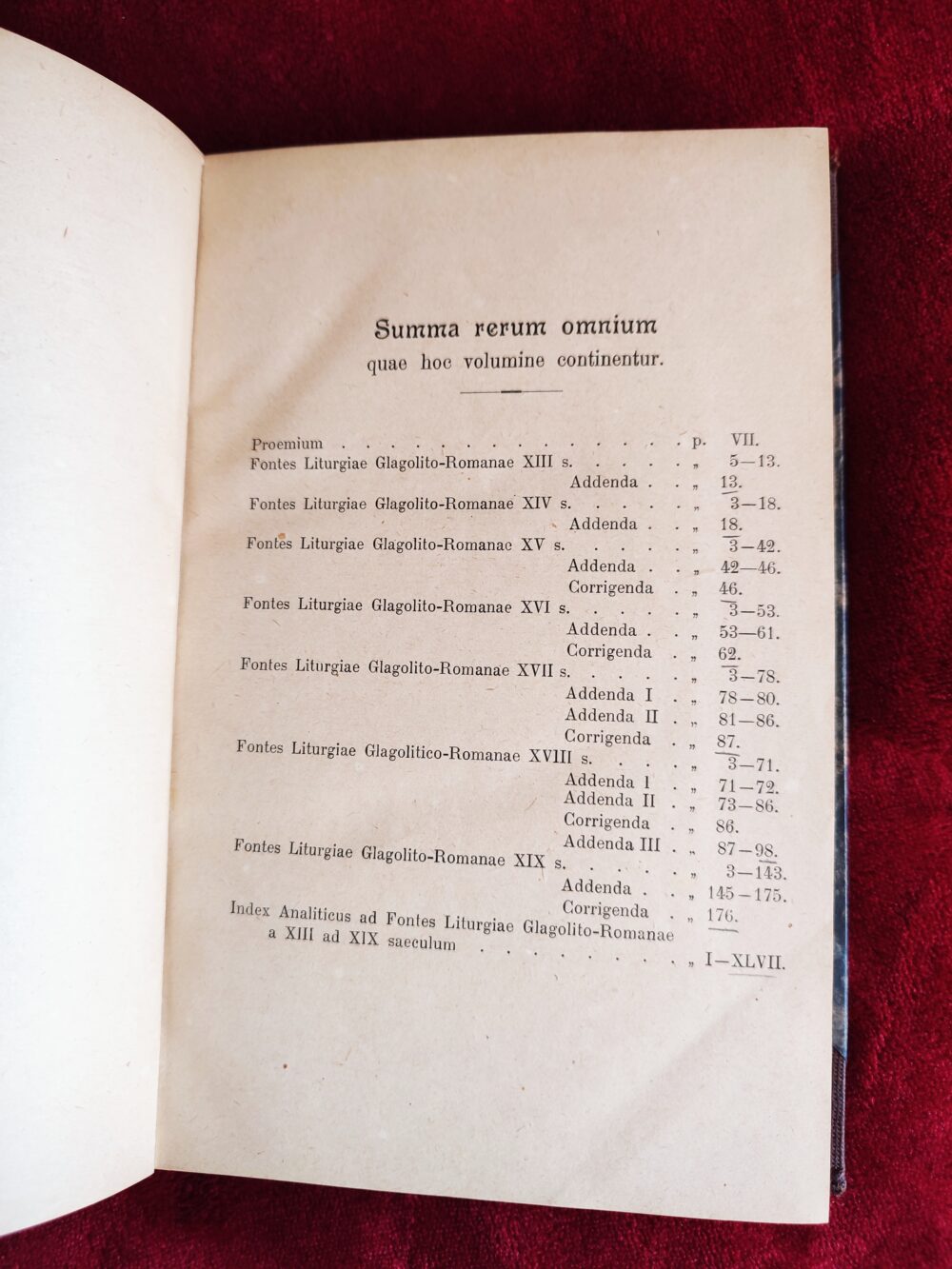 Dr. Lucas Jelić, "Fontes historici liturgiae glagolito-romanae a XIII ad XIX saeculum" [1906] - obrazek 2