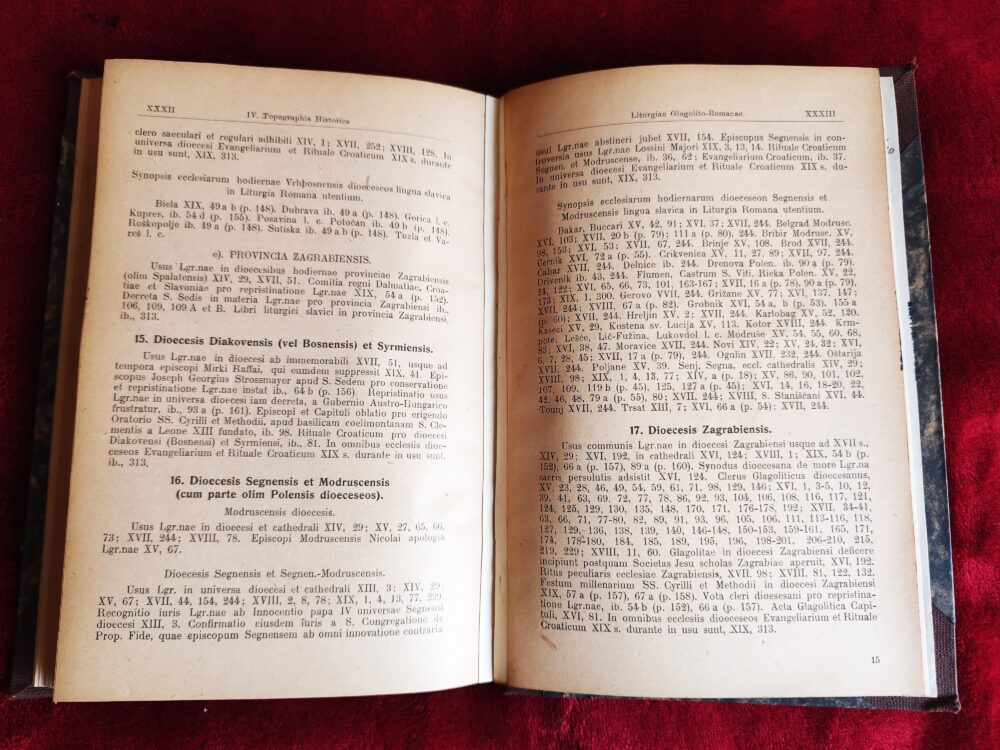 Dr. Lucas Jelić, "Fontes historici liturgiae glagolito-romanae a XIII ad XIX saeculum" [1906] - obrazek 4