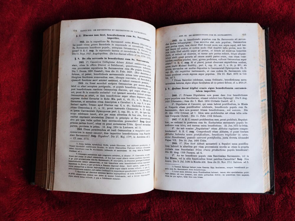 Pius Martinucci, "Manuale Decretorum Sacrae Rituum Congregationis" [1873] - obrazek 2