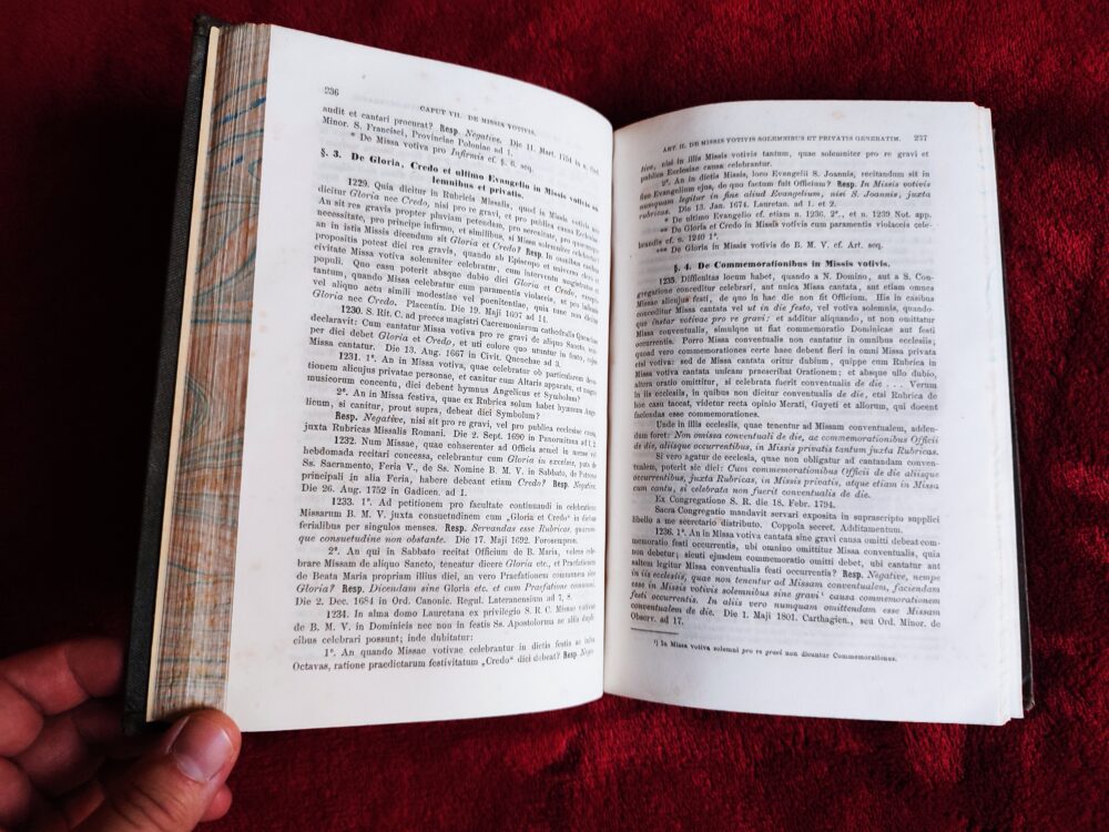 Pius Martinucci, "Manuale Decretorum Sacrae Rituum Congregationis" [1873] - obrazek 3