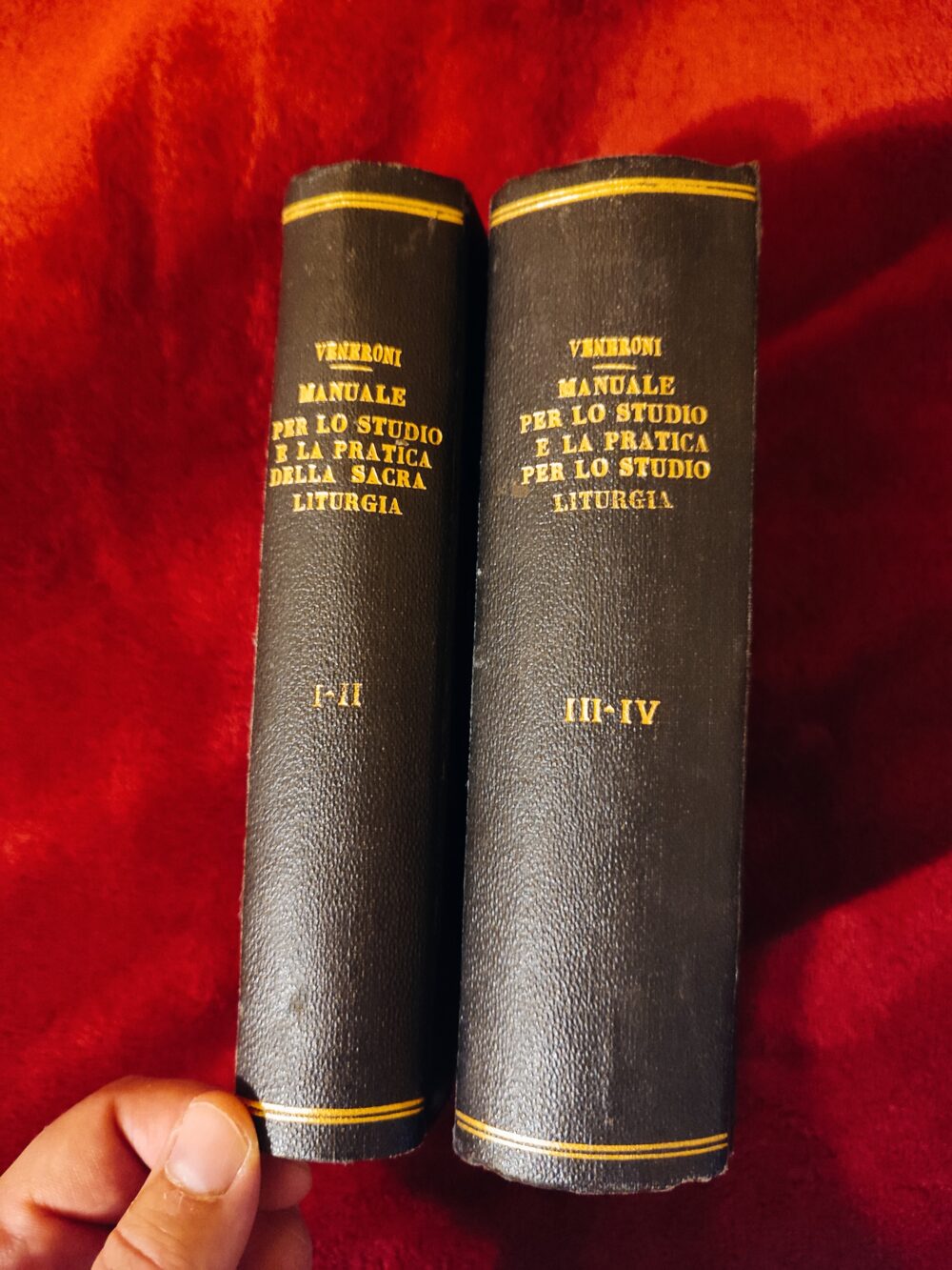 Pietro Veneroni, "Manuale per lo studio e la pratica della Sacra Liturgia" (t. I-IV) [1923-1924]