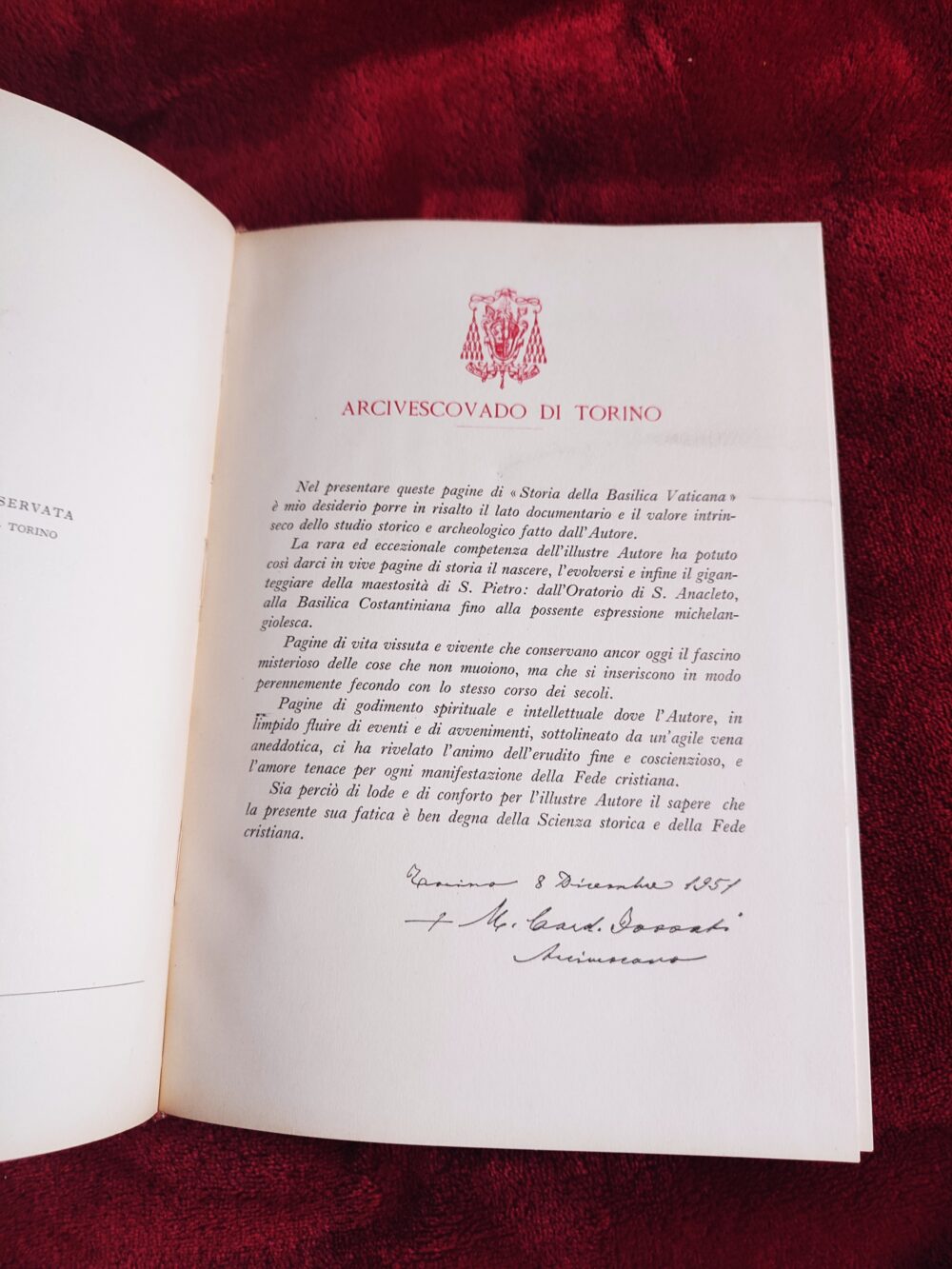 Giuseppe Maria Pugno, "Storia della Basilica Vaticana" [1952] - obrazek 2