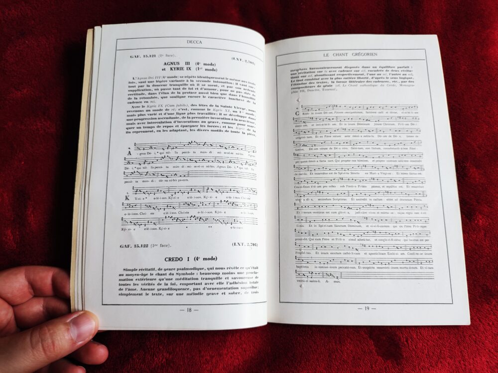 Mnisi z Solesmes, "Chant Grégorien" [c. 1960] - obrazek 4