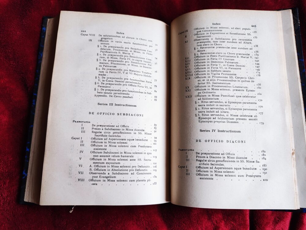 J. F. van der Stappen, "Caeremoniale seu manuale ad functiones solemnes rite peragendas" [1903] - obrazek 3