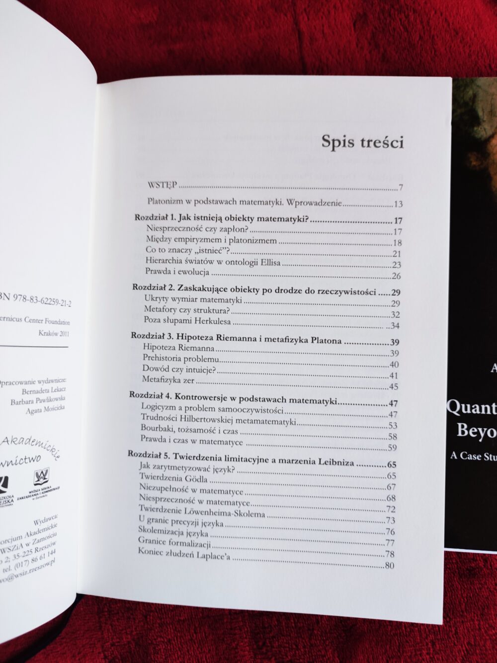 A. Mołczanow, "Quantification: Transcending Beyond Frege's Boundaries" [2011] + J. Życiński, "Świat matematyki i jej materialnych cieni" [2011] - obrazek 2