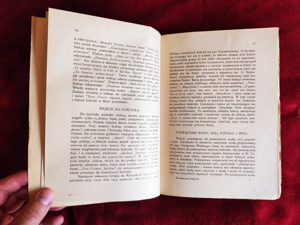 Ks. dr Edward Górski, "Konsekracja kościoła i poświęcenie dzwonów. Studium liturgiczno-historyczne" [1957] - obrazek 3