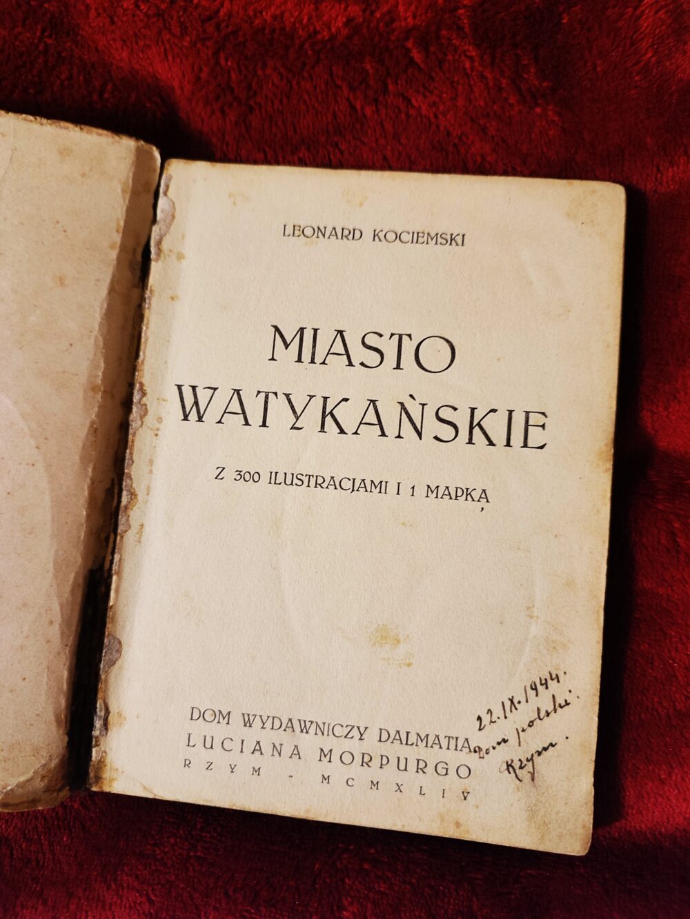 Leonard Kociemski, "Miasto watykańskie" [1944] - obrazek 2