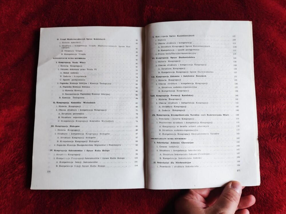 Ks. Edward Sztafrowski, "Kuria Rzymska. Studium historyczno-kanoniczne" [1981] - obrazek 3