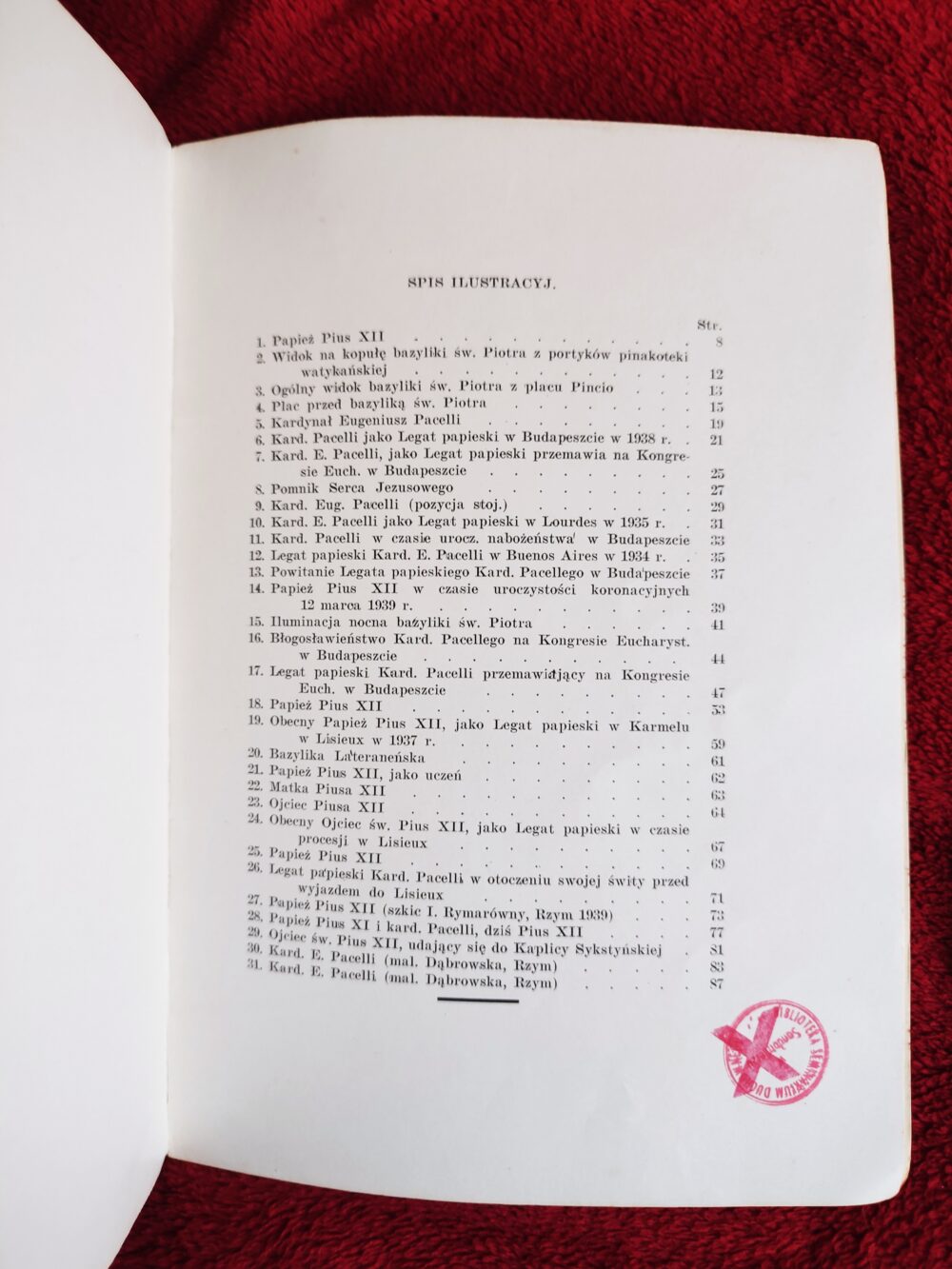 O. Bernard od Matki Bożej, "Papież Pius dwunasty. Zarys życia i postaci" [1939] - obrazek 3