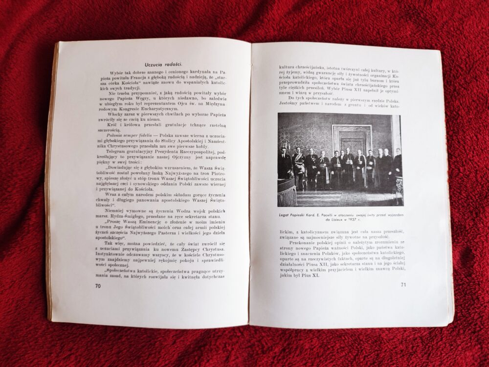 O. Bernard od Matki Bożej, "Papież Pius dwunasty. Zarys życia i postaci" [1939] - obrazek 4