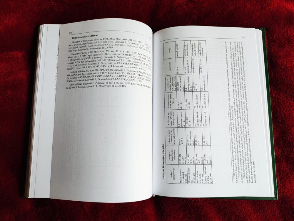 Marek Daniel Kowalski, "Proventus Camerae Apostolicae Debiti. Opłaty duchowieństwa polskiego na rzecz papiestwa w latach 1417-1484" [2010] - obrazek 4