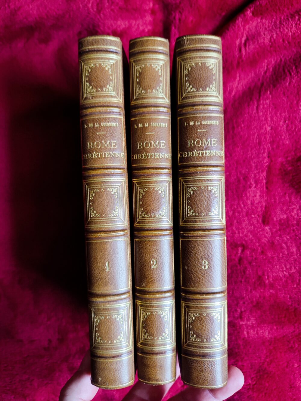 Eugène de la Gournerie, "Rome chrétienne ou tableau historique des souvenirs et des monuments chrétiens de Rome" (3 t.) [1867] - obrazek 2