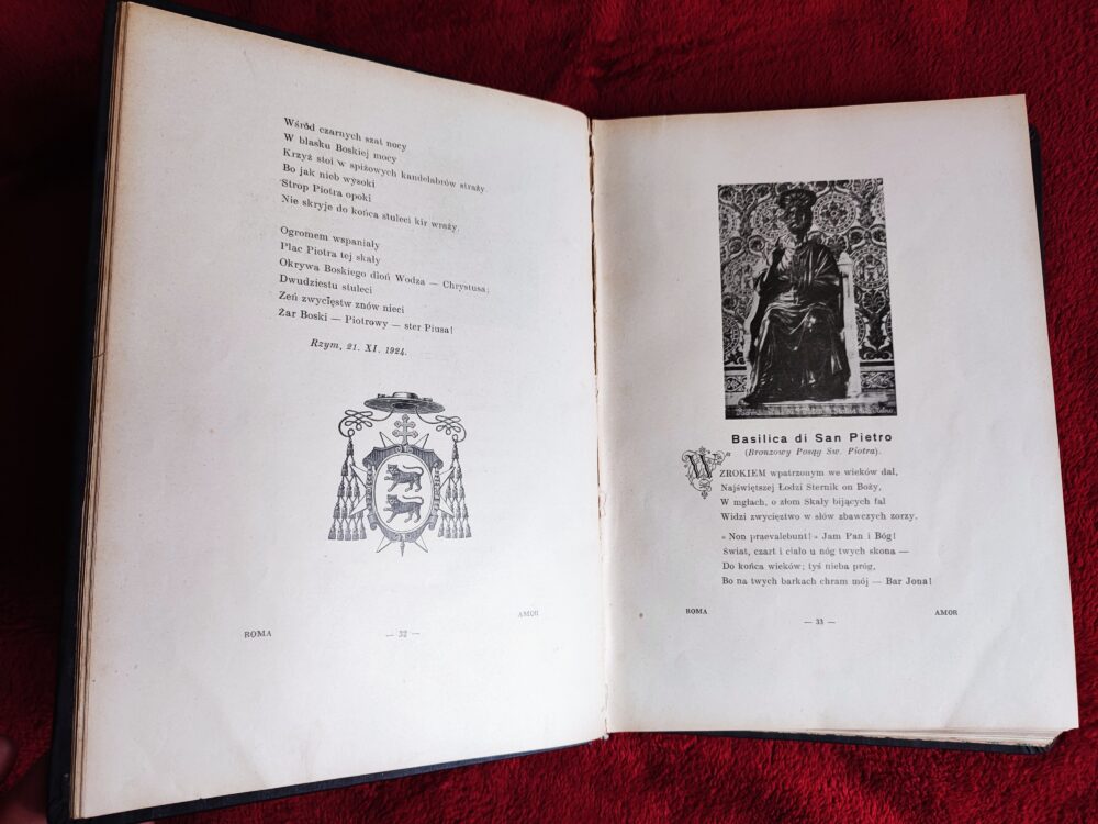 Ks. dr Alfred Wróblewski, "Roma – Amor. Rzym Papieży w poezyi jako vade-mecum pielgrzyma" [1925] - obrazek 4