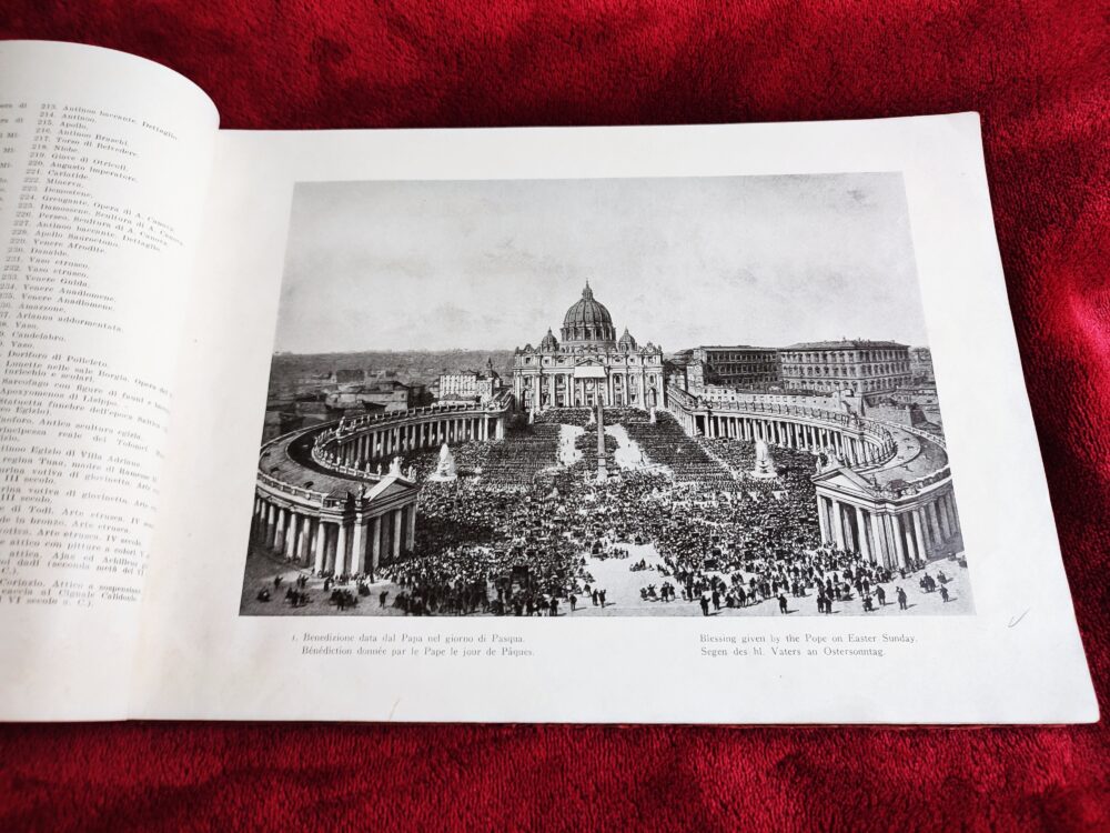 E. Richter, "Città del Vaticano. 257 illustrazioni in nero e colori" [1934] - obrazek 3