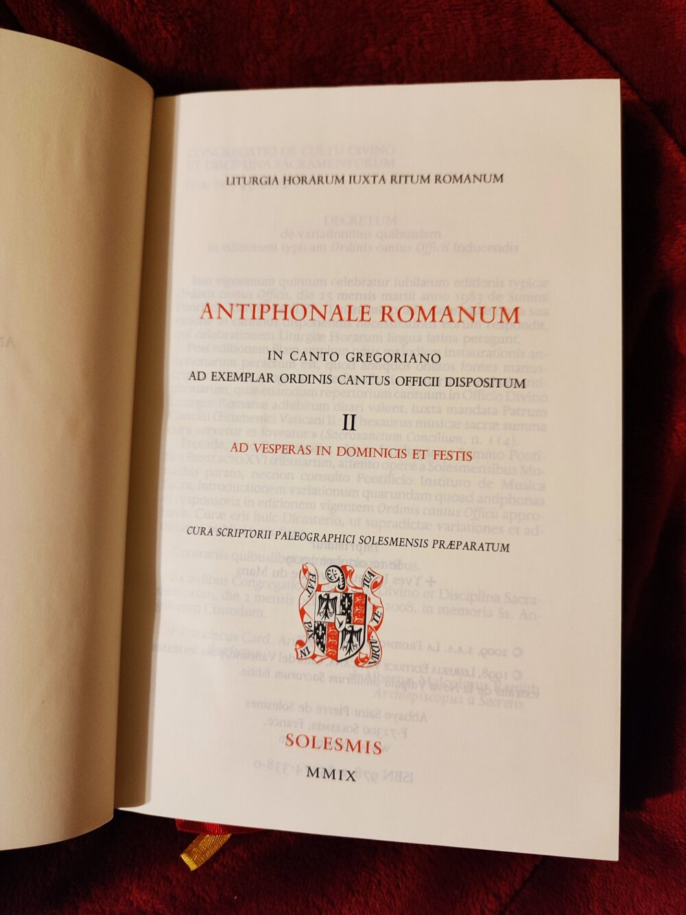 Antiphonale Romanum [2009]